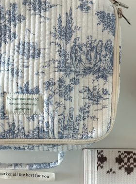 韩国自制收纳包旅行袋印花家居整理休闲名画艺术风收纳