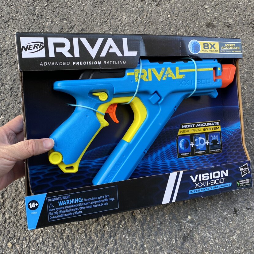 速射竞技对战RIVAL精准竞争者nerf球弹枪发射器幻象8球vision幻影