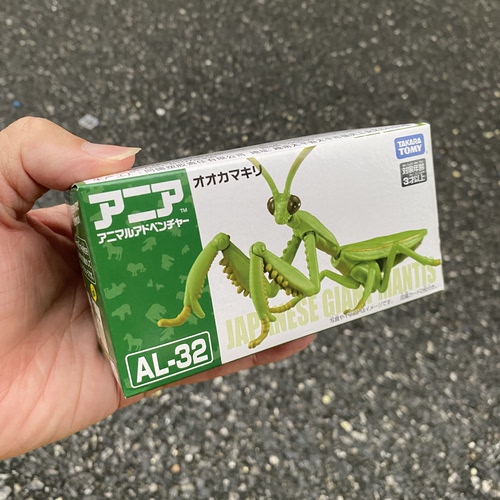 takaratomy安利亚仿真昆虫玩具AL32螳螂关节可动塑料材质不用怕