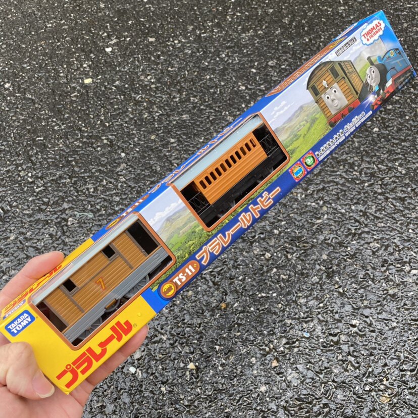 托马斯和朋友们电动小火车TS-11托比toby7号爱工作Ts11日版tomy