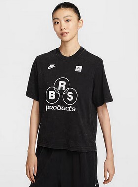 Nike/耐克 女装 休闲 运动生活短袖针织衫 IF0623-010