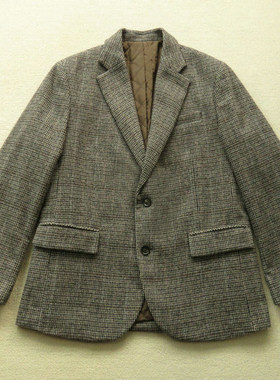WOOLEN JACKET 秋冬季 羊毛混纺面料 男款毛呢休闲西服 25122607