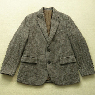 WOOLEN JACKET 秋冬季 羊毛混纺面料 男款毛呢休闲西服 25122607