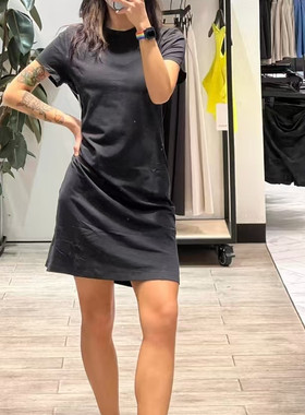 lululemon Classic-Fit Cotton-Blend T-Shirt Dress棉混纺连衣裙