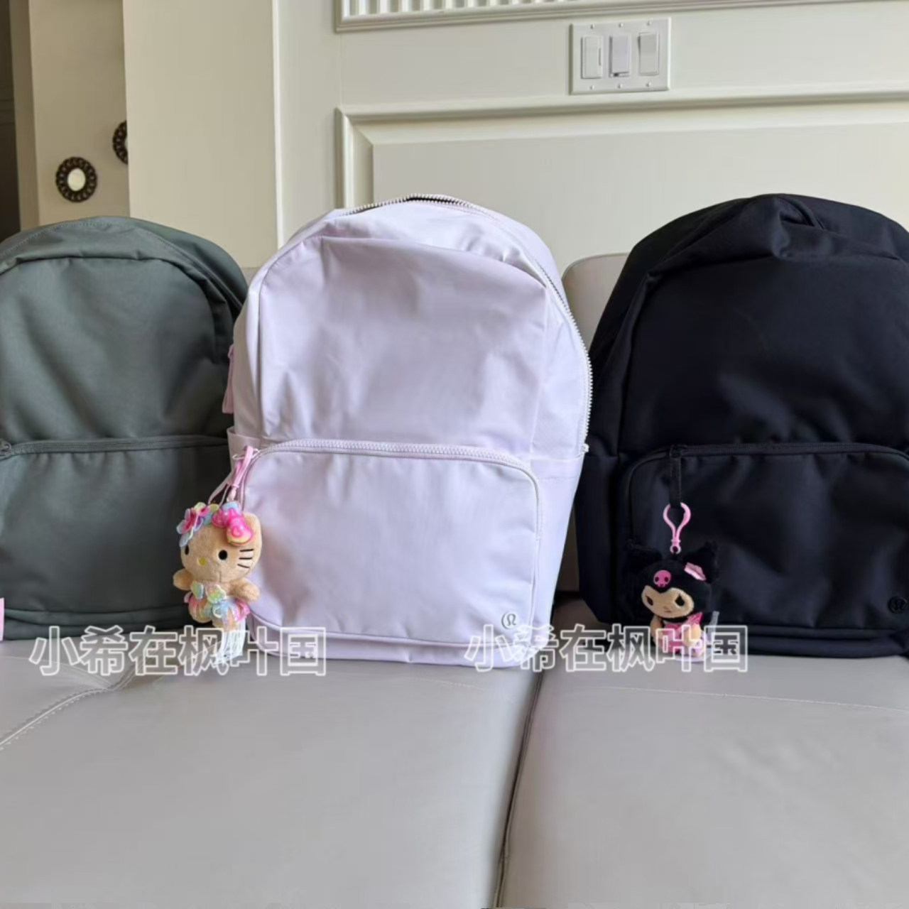 lululemon代购 Everywhere Backpack 22L 瑜伽休闲防水双肩背包图片