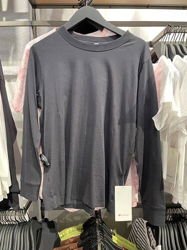 lululemon代购 All Yours Long Sleeve经典瑜伽宽松休闲显瘦长袖