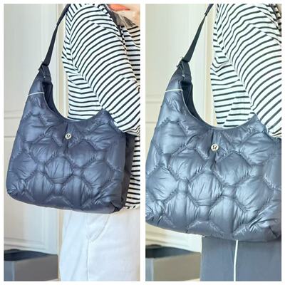 lululemon代购 Quilty Pleasures Shoulder Bag 绗缝云朵单肩包