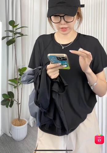 lululemon代购 Waterside Relaxed UV Protection SS瑜伽防晒短袖