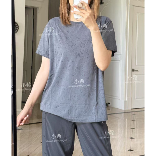 lululemon代购 All Yours SS T-Shirt瑜伽运动休闲宽松显瘦短袖