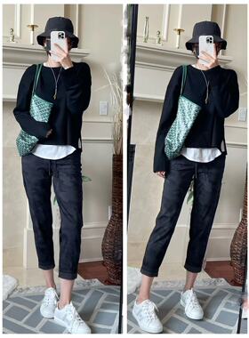 lululemon代购 Stretch HR 7/8 Pant 高腰运动瑜伽舒适休闲裤女