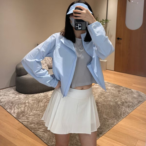 lululemon代购 Water-Repellent Stretch Tennis拒水网球夹克外套