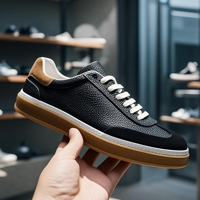 欧洲站小白鞋德训鞋男时尚轻便