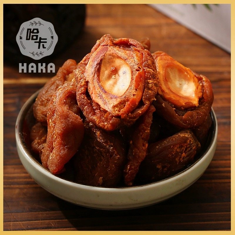 上海哈卡食品咸味话桃板 吃不厌香脆桃肉小时候桃片蜜饯豫园商店