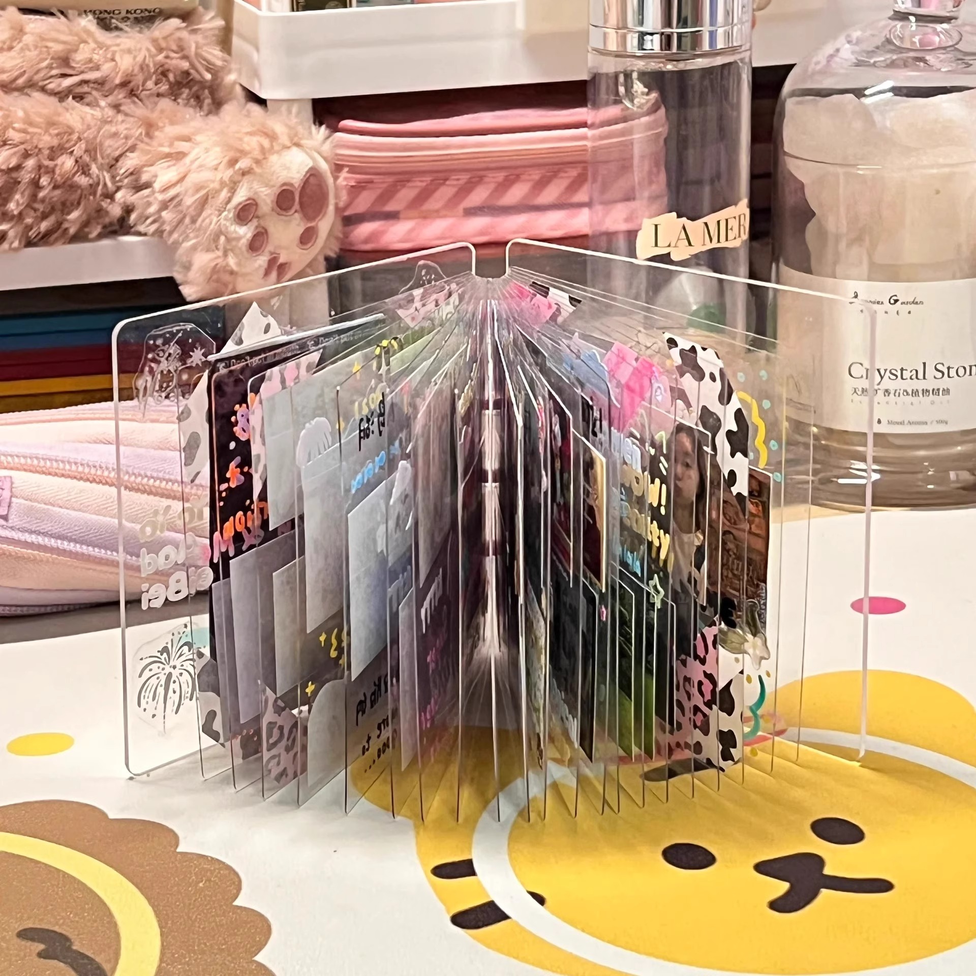 亚克力手账本手工diy相册本创意照片书活页本咕卡追星手账ins风