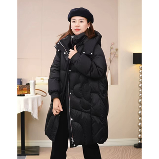 羽绒外套 鹅绒服 女冬25新款 轻奢时尚 2512 宽松阔版
