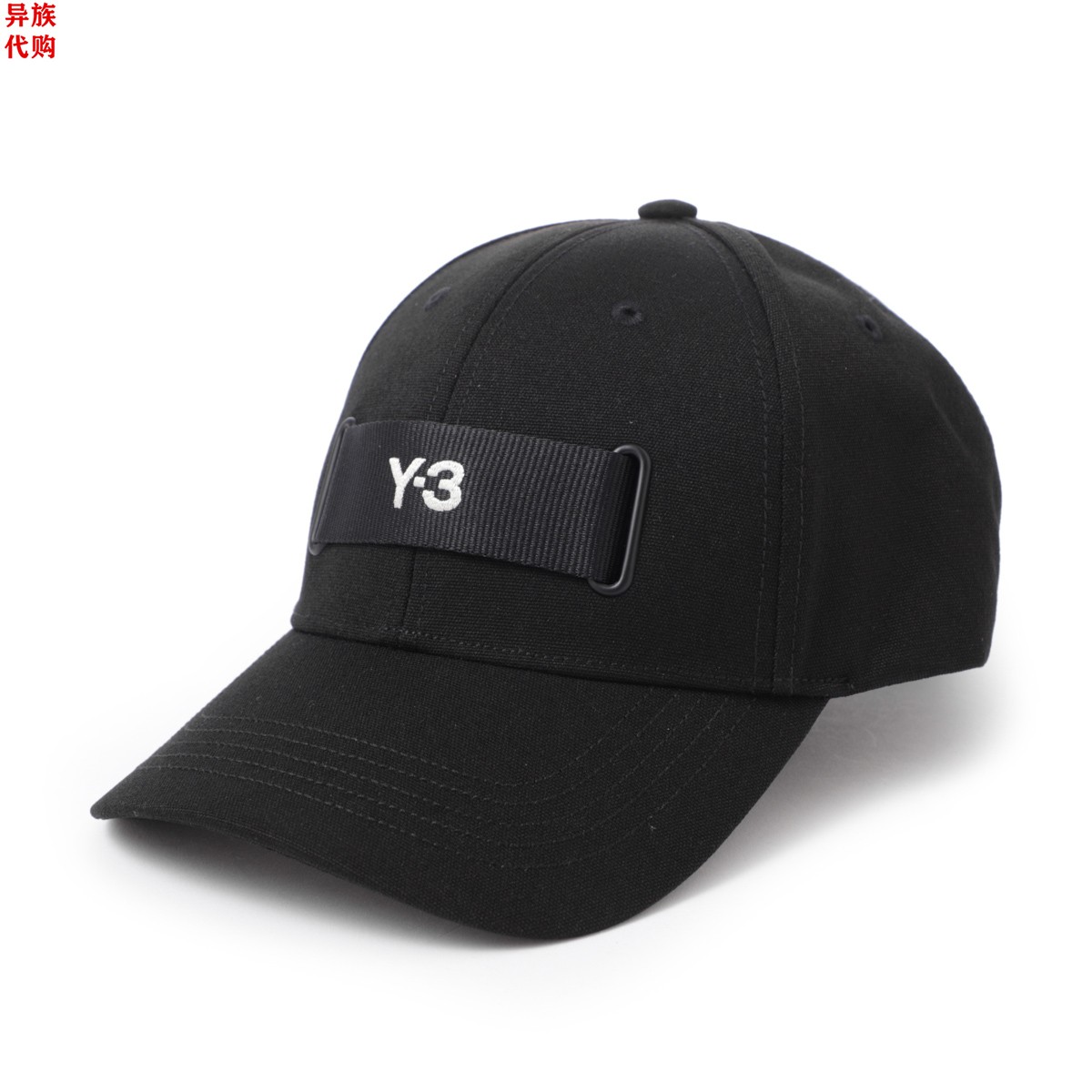 异族日本代购 ADDS Y-3山本耀司 2024春男休闲涤纶棒球帽子鸭舌帽 服饰配件/皮带/帽子/围巾 帽子 原图主图