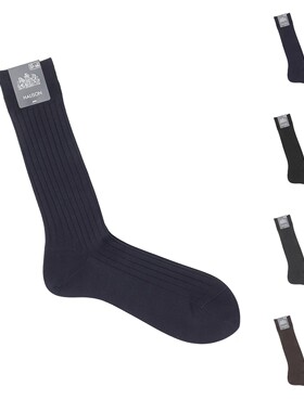 异族日本代购  日本HALISON /哈里森 2026春男士棉质针织中筒袜子