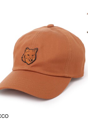 异族日本代购 MAISON KITSUNE 2024春男女全棉休闲棒球帽遮阳帽子
