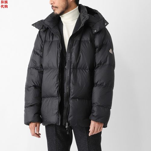 异族日本代购 法国 PYRENEX 2025冬男士尼龙防寒拉链连帽羽绒服