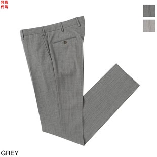 异族日本代购 PT TORINO PT01 2026春男士修身全羊毛商务休闲西裤
