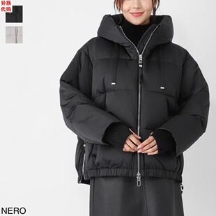 异族日本代购 意大利 DUNO 2026冬女士保暖防寒连帽拉链羽绒服