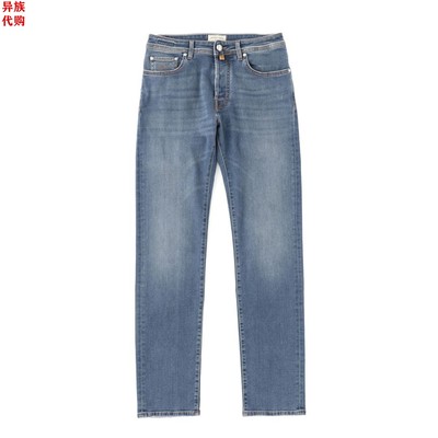 异族日本代购 意大利 JACOB COHEN 2025秋男士棉质弹力修身牛仔裤