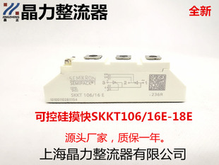 SKKT106/16E全新西门康模块可控硅模块双向可控硅模块