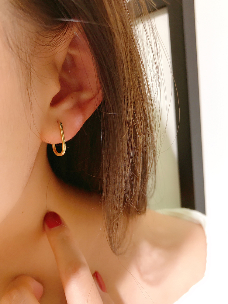 杭城时尚韩国14k10k几何女黄金