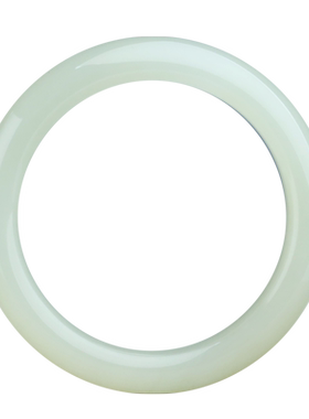 玉友和田玉冰晴水正圈手镯附证书