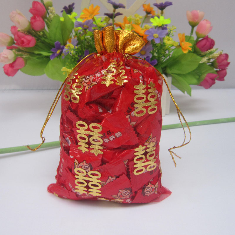 2026批发喜糖袋喜糖盒子纱袋 糖果袋喜糖袋创意结婚庆用品回礼袋