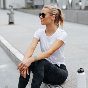 国内现货lululemon Love Crew/V-T Shirt瑜伽运动短袖透气速干T恤