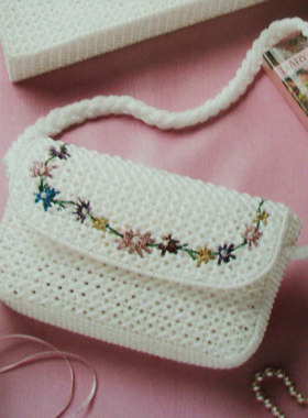 立体新款花朵拎包制作材料