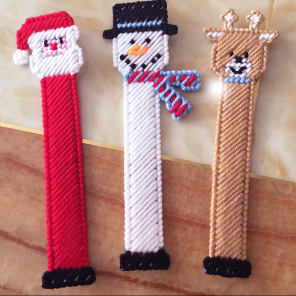 手工毛线十字绣书签制作材料