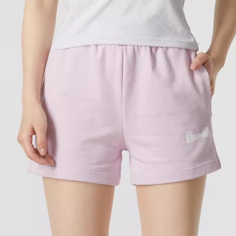 PUMA彪马粉色短裤女2024夏季新款运动裤休闲宽松沙滩五分裤628042