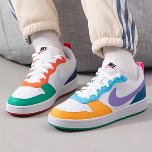 COURT NIKE 耐克休閑板鞋 BQ5448 男女青少年運動鞋 BOROUGH 正品