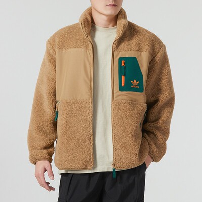 阿迪达斯新款防风保暖运动外套