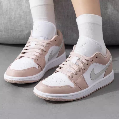 正品耐克女鞋AIR JORDAN 1低帮板鞋休闲运动鞋 AJ 1 篮球鞋DC0774