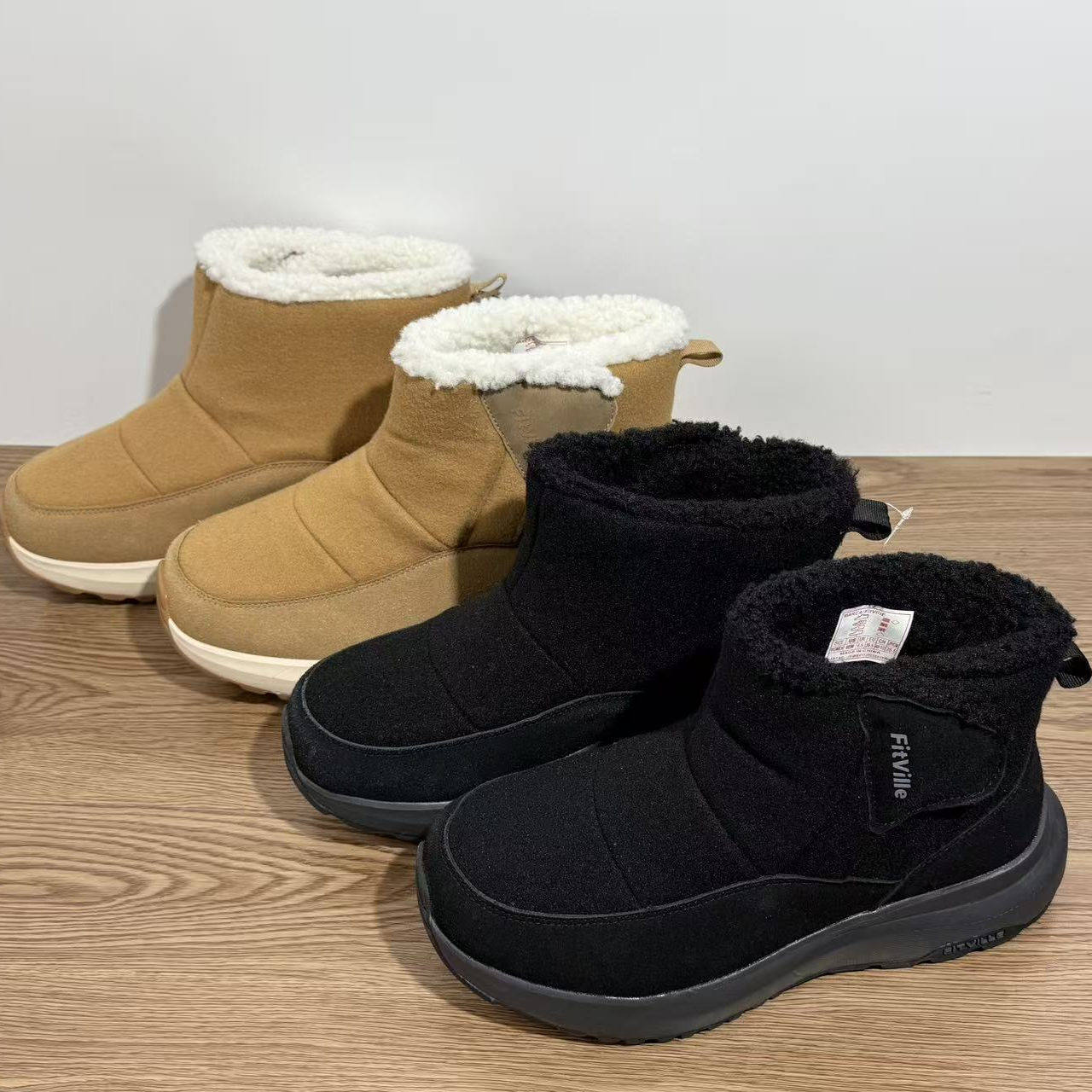 断码清仓冬季加绒加厚雪地靴防滑耐磨休闲棉鞋,女鞋,棉鞋,淘宝优惠券,粉丝福利购,淘宝优惠卷