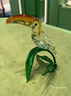 代购SWAROVSKI施华洛世奇 巨嘴鸟5693142水晶摆件