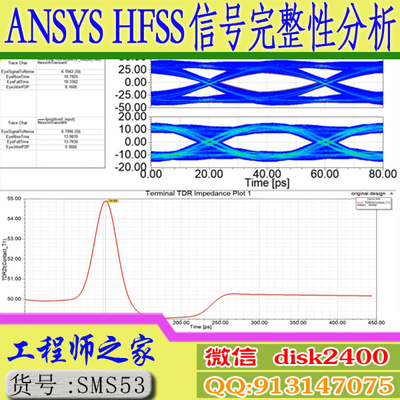 ANSYS Electronics HFSS信号完整性分析视频教程