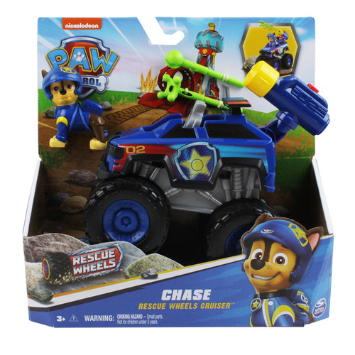 汪汪队立大功变形大脚车洛希布巴阿奇狗救援怪兽发射巡逻卡车玩具