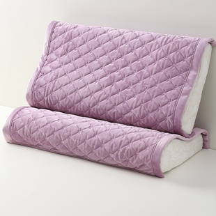 枕巾枕头垫巾加厚毛绒冬季 防脱落防滑儿童枕片枕套乳胶枕枕头垫巾