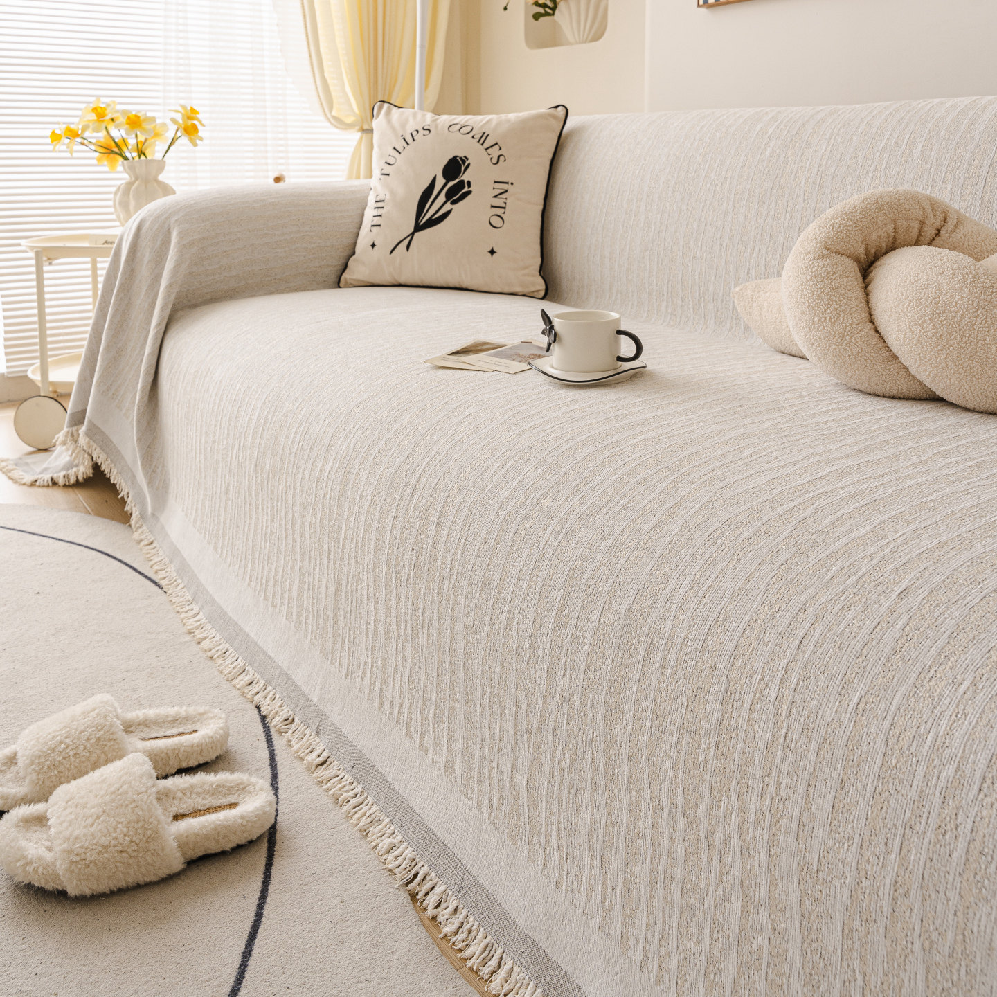 沙发巾四季通用2025新款一整张全盖布防猫抓坐垫防滑全包沙发套罩,居家布艺,沙发垫,淘宝优惠券,粉丝福利购,淘宝优惠卷