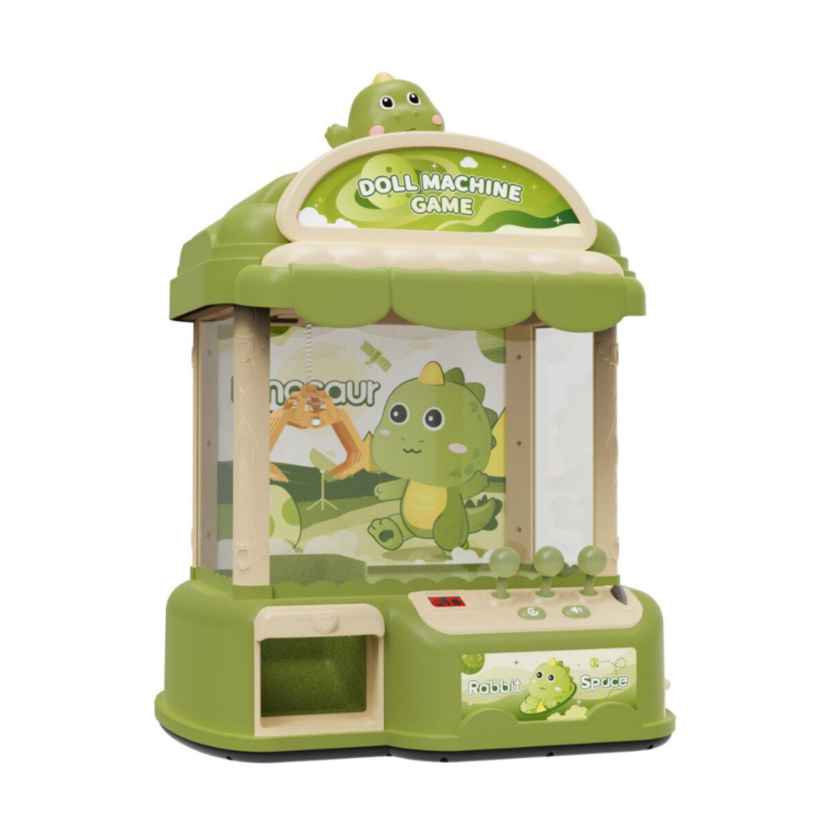 抓娃娃机大号儿童玩具夹公仔机投币糖果扭蛋机男女孩生日礼物跨境