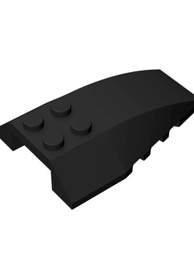 兼容积木小颗粒积木43712益智拼插散件基础配件4x6楔形件MOC补件