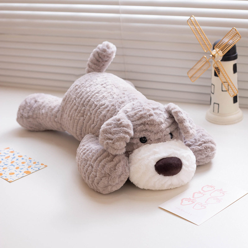 跨境热销边牧毛绒公仔儿童陪睡玩偶狐狸毛绒玩具女生安抚睡觉娃娃