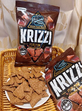 印尼进口KRIZZI巧克力味夹心脆