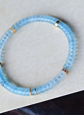 一斤钻戒天然原矿海蓝宝