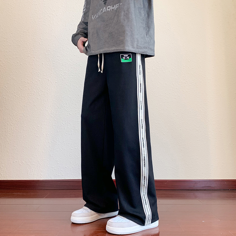 春秋款长裤子12岁男孩13青少年学生14休闲运动裤15大童纯棉卫裤16