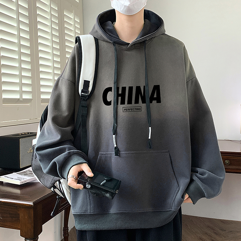 不起球不褪色加绒加厚保暖卫衣潮